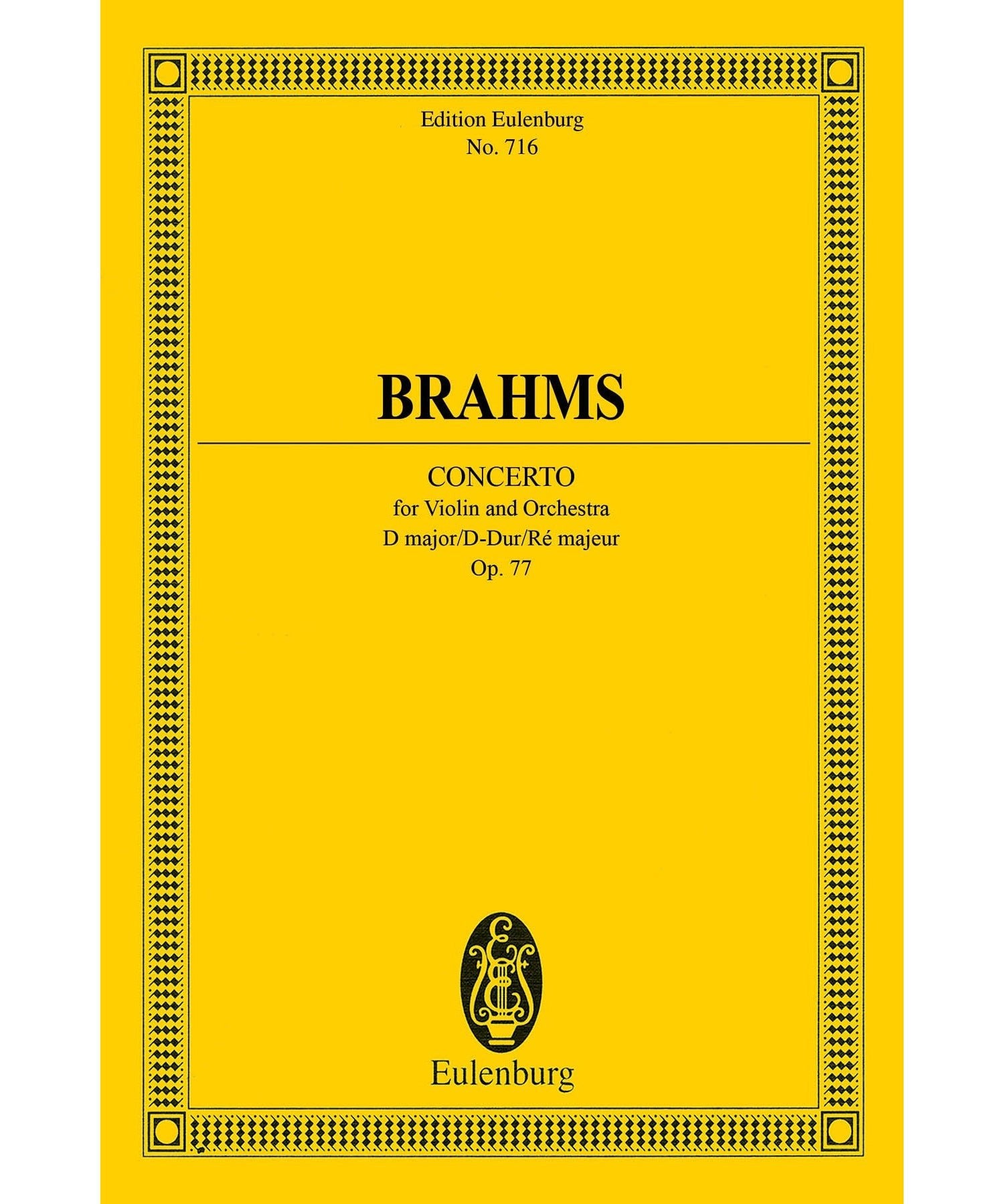 Brahms - Violin Concerto in D Major Op. 77 - Remenyi House of Music