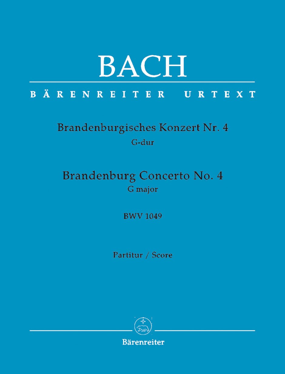Brandenburg Concerto no. 4 in G major BWV 1049 - Remenyi House of Music