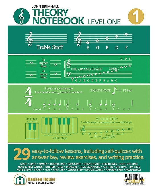 Brimhall J. - Theory Notebook Level 1 - Remenyi House of Music