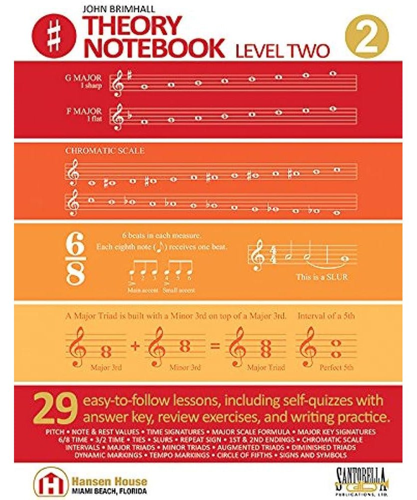 Brimhall J. - Theory Notebook Level 2 - Remenyi House of Music