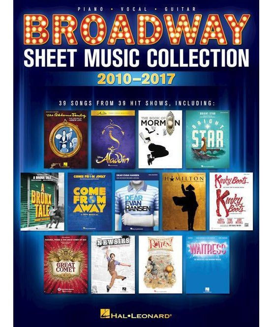 Broadway Sheet Music Collection: 2010 - 2017 - Remenyi House of Music