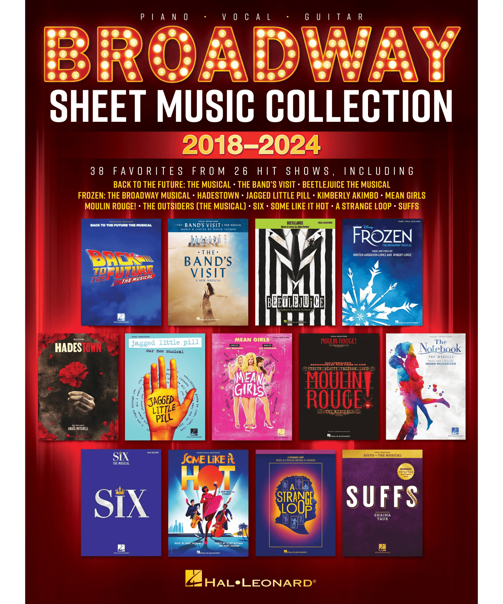 Broadway Sheet Music Collection - 2018 - 2024 - Remenyi House of Music