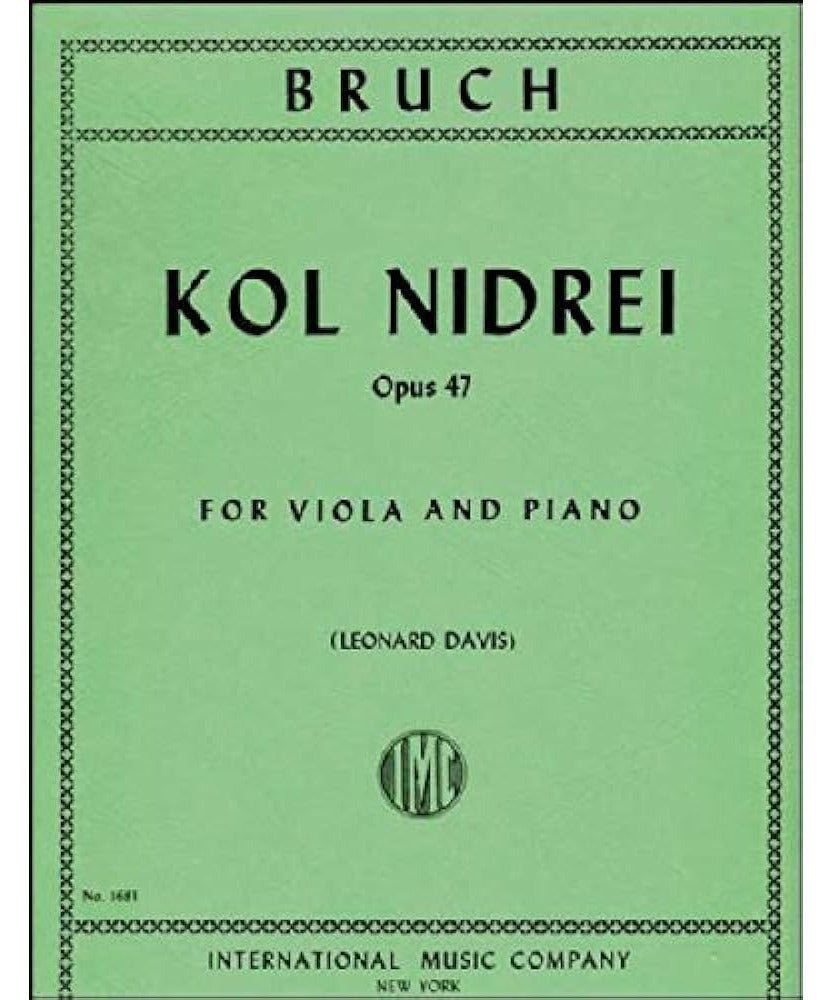 Bruch M. - Kol Nidrei Op 47 - Remenyi House of Music
