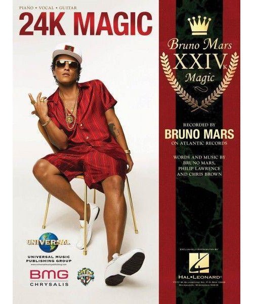 Bruno Mars - 24K Magic (Piano Vocal) - Remenyi House of Music