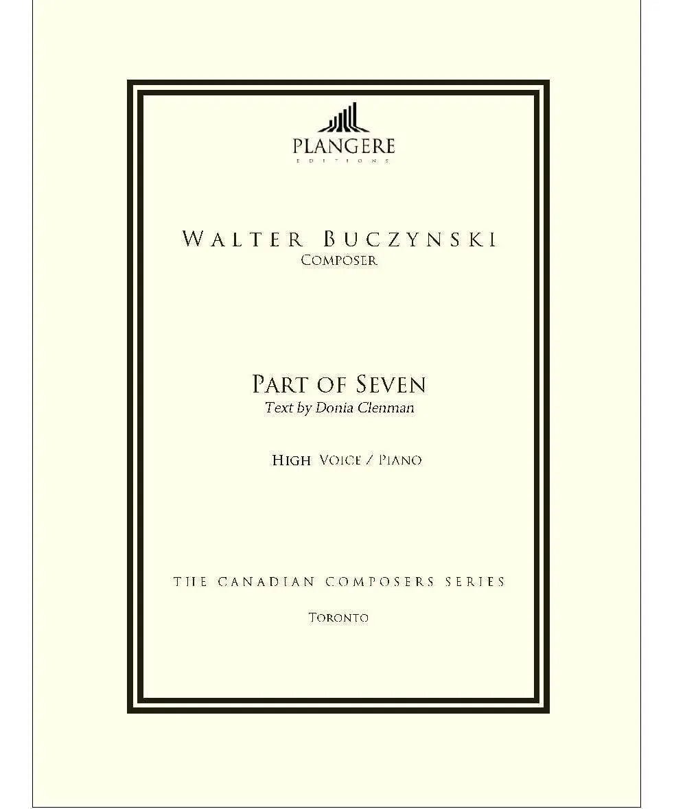 Buczynski, W. - Part of Seven - Remenyi House of Music