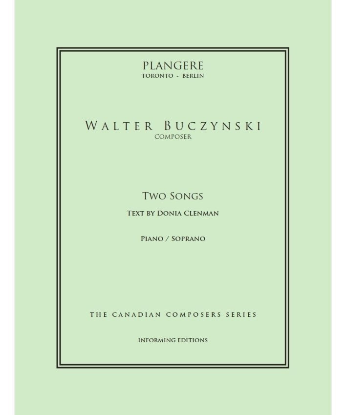 Buczynski, W. - Two Songs - Remenyi House of Music
