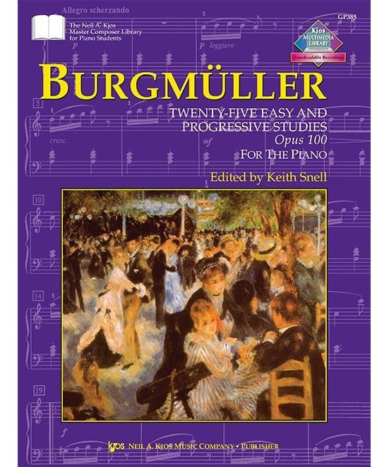 Burgmuller - 25 Easy & Progressive Studies, Op. 100 - Remenyi House of Music