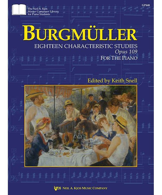 Burgmuller, J. F. - 18 Characteristic Studies (Op. 109) - Remenyi House of Music