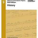 RCM Official Exam Papers: Level 9 History 2018