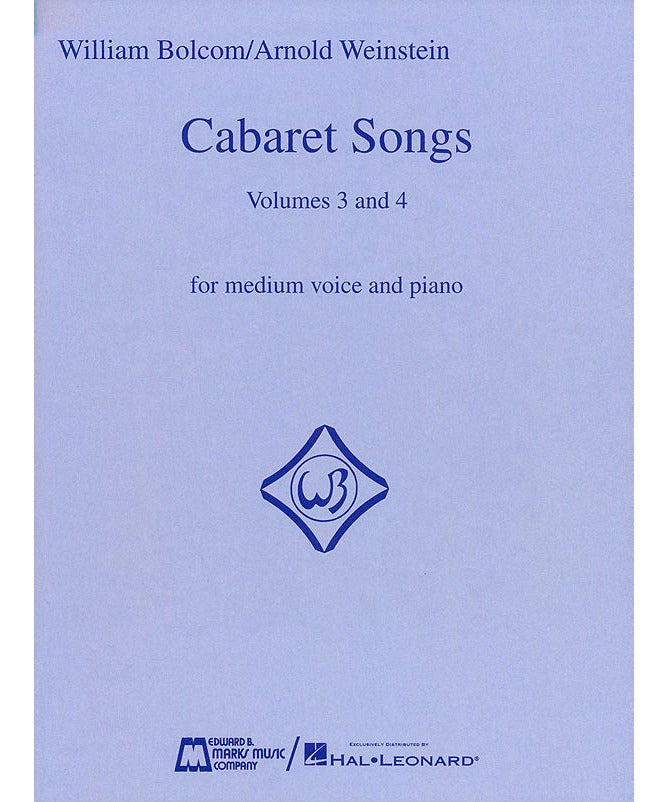 Cabaret Songs - Volumes 3 and 4 - Remenyi House of Music