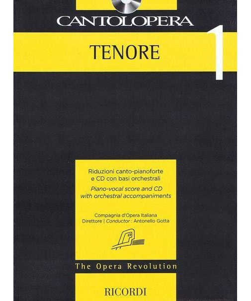 Cantolopera: Tenor 1 - Remenyi House of Music