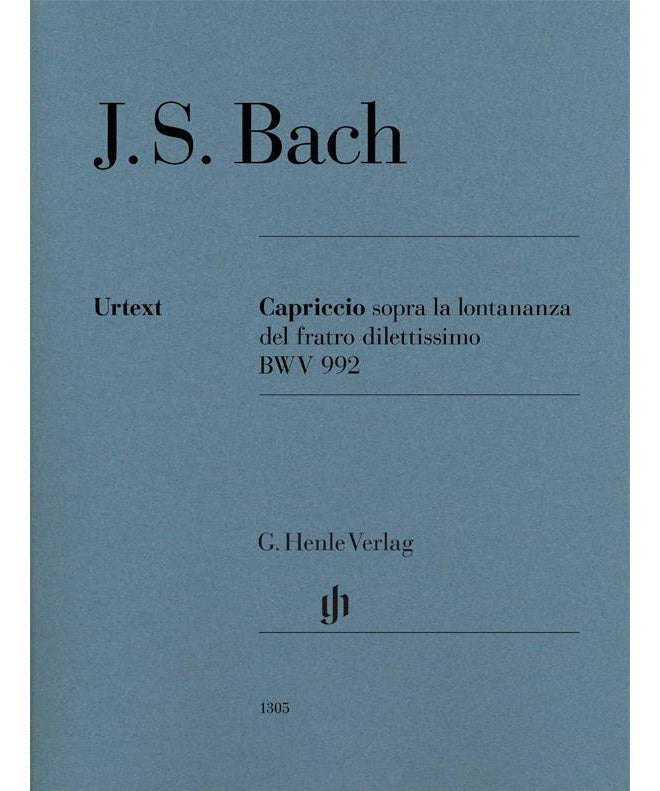 Capriccio Sopra La Lontananza, BWV 992 (with Fingering) - Remenyi House of Music