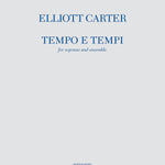 Carter, E. - Tempo e Tempi - Remenyi House of Music