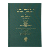 Castel N. - Complete Verdi Libretti Volume 3 - Remenyi House of Music