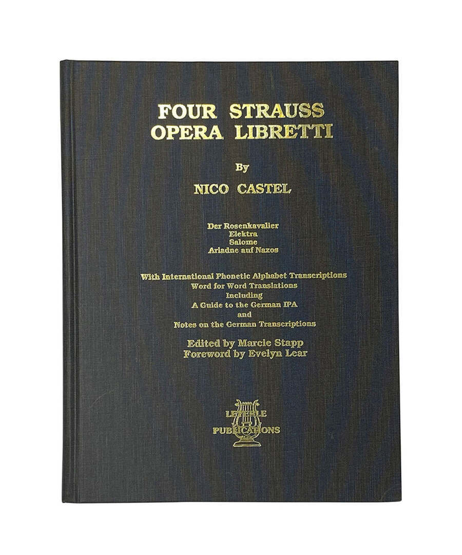 Castel, N. - Four Strauss Opera Libretti - Remenyi House of Music