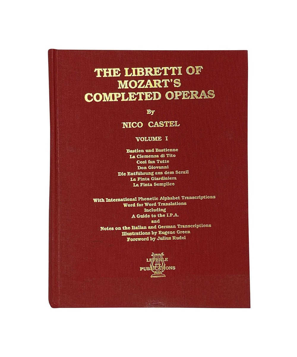 Castel N. - Libretti Of Mozart's Completed Operas Volume 1 - Remenyi House of Music