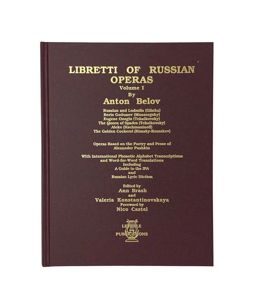Castel, N. - Libretti of Russian Operas - Remenyi House of Music