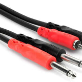 Hosa CPR203 Dual 1/4  to RCA  3 Meters (9.9 Ft)