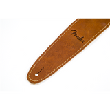 Fender Ball Glove Leather Strap, Brown, 2.5"