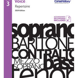 RCM - Voice Repertoire Level 3, 2019