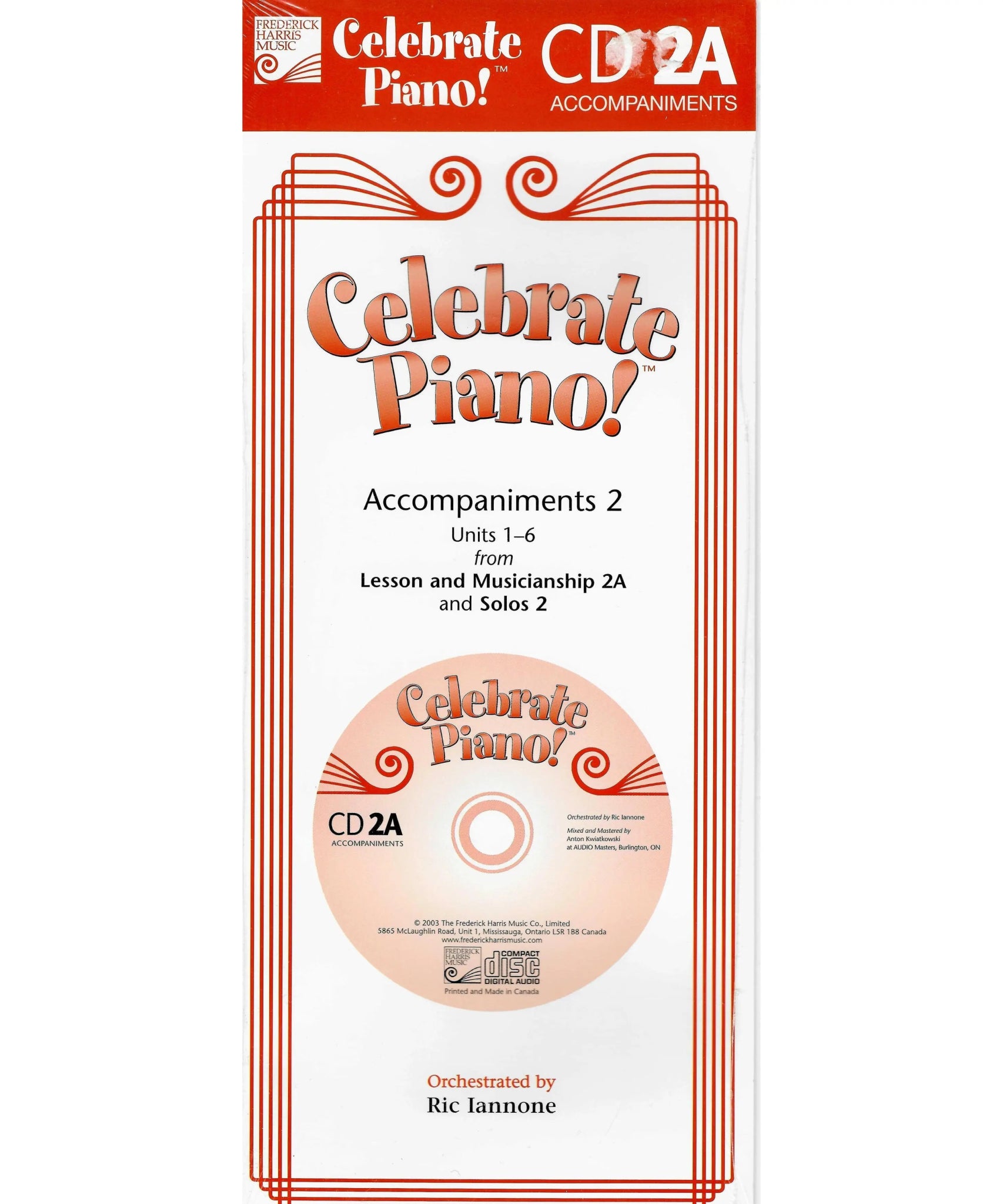 Celebrate Piano 2A CD Accompaniments - Remenyi House of Music