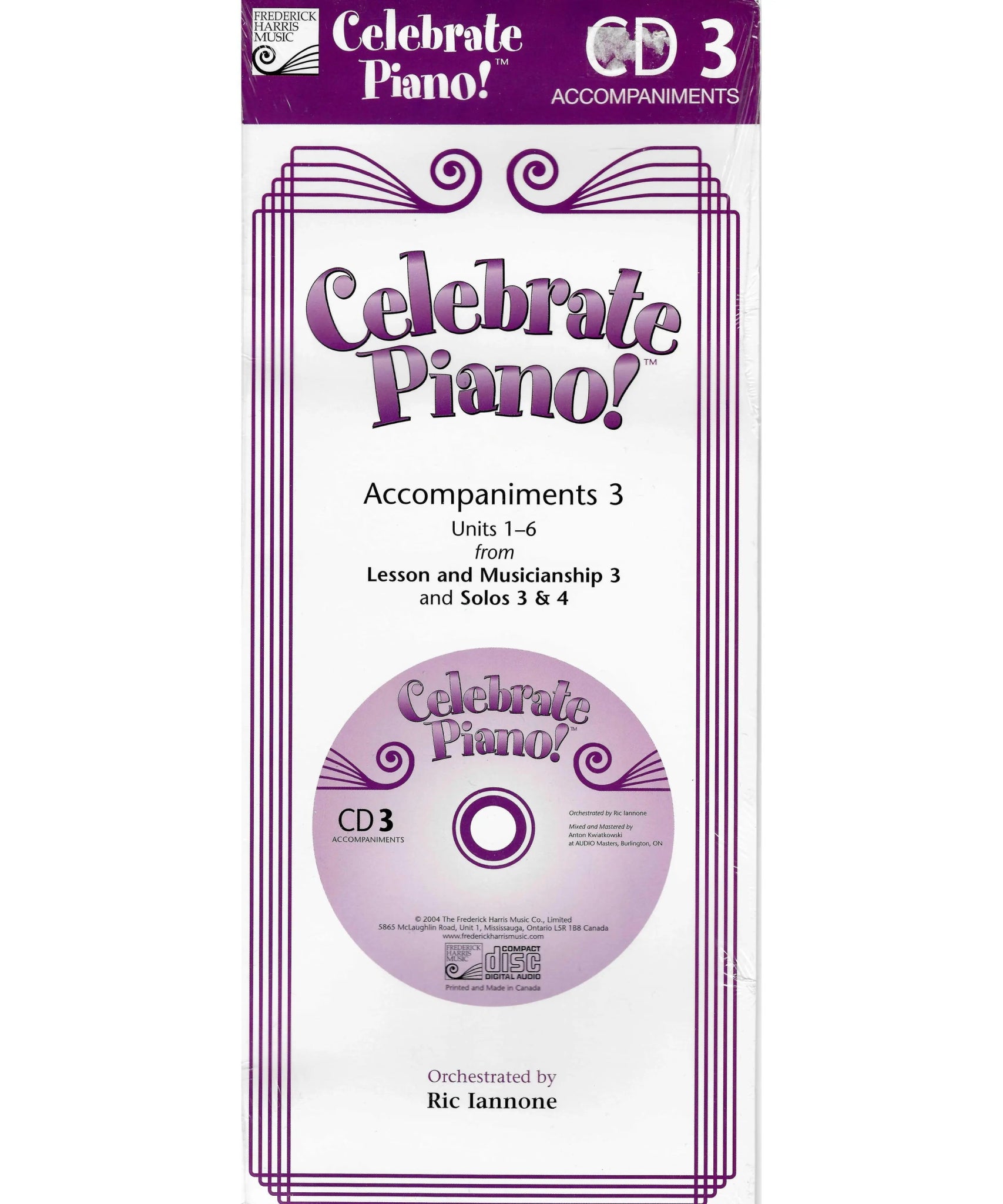 Celebrate Piano 3 CD Accompaniments - Remenyi House of Music