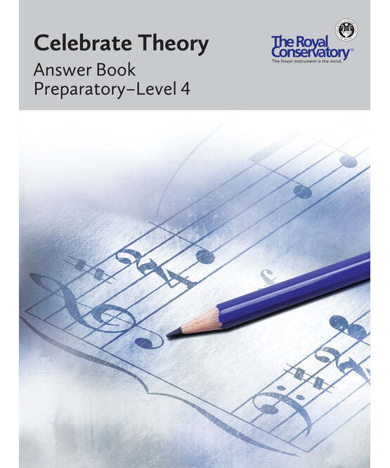 Celebrate Theory Answer Book: Preparatory - 4 - Remenyi House of Music