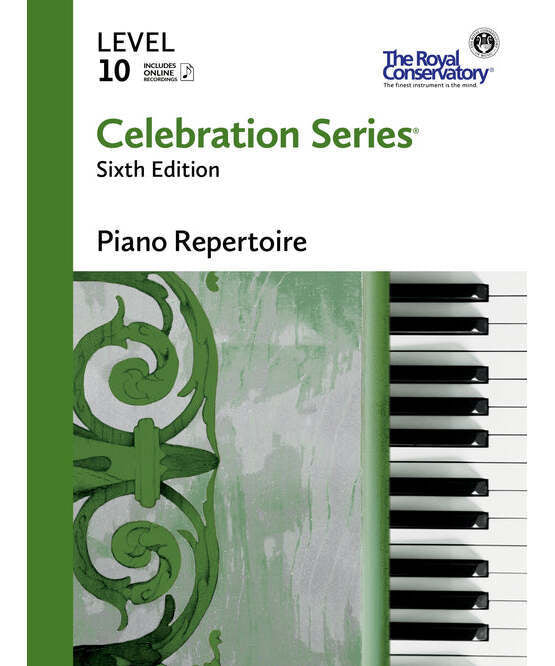 Celebration Series Piano Repertoire 2022 Edition - Level 10 (Current Edition) - Remenyi House of Music