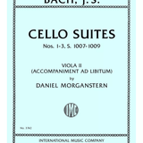 Cello Suites Nos. 1 - 3, S. 1007 - 1009, Viola II part (Accompaniment Ad Libitum) - Remenyi House of Music