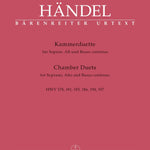Chambers Duets for Soprano, Alto and Basso continuo HWV 178, 181, 185, 186, 190, 197 - Remenyi House of Music