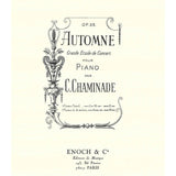 Chaminade, C. - Autumn Op. 35 - Remenyi House of Music