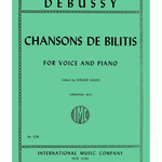 Chansons de Bilitis (F. & E.) Original key - Remenyi House of Music