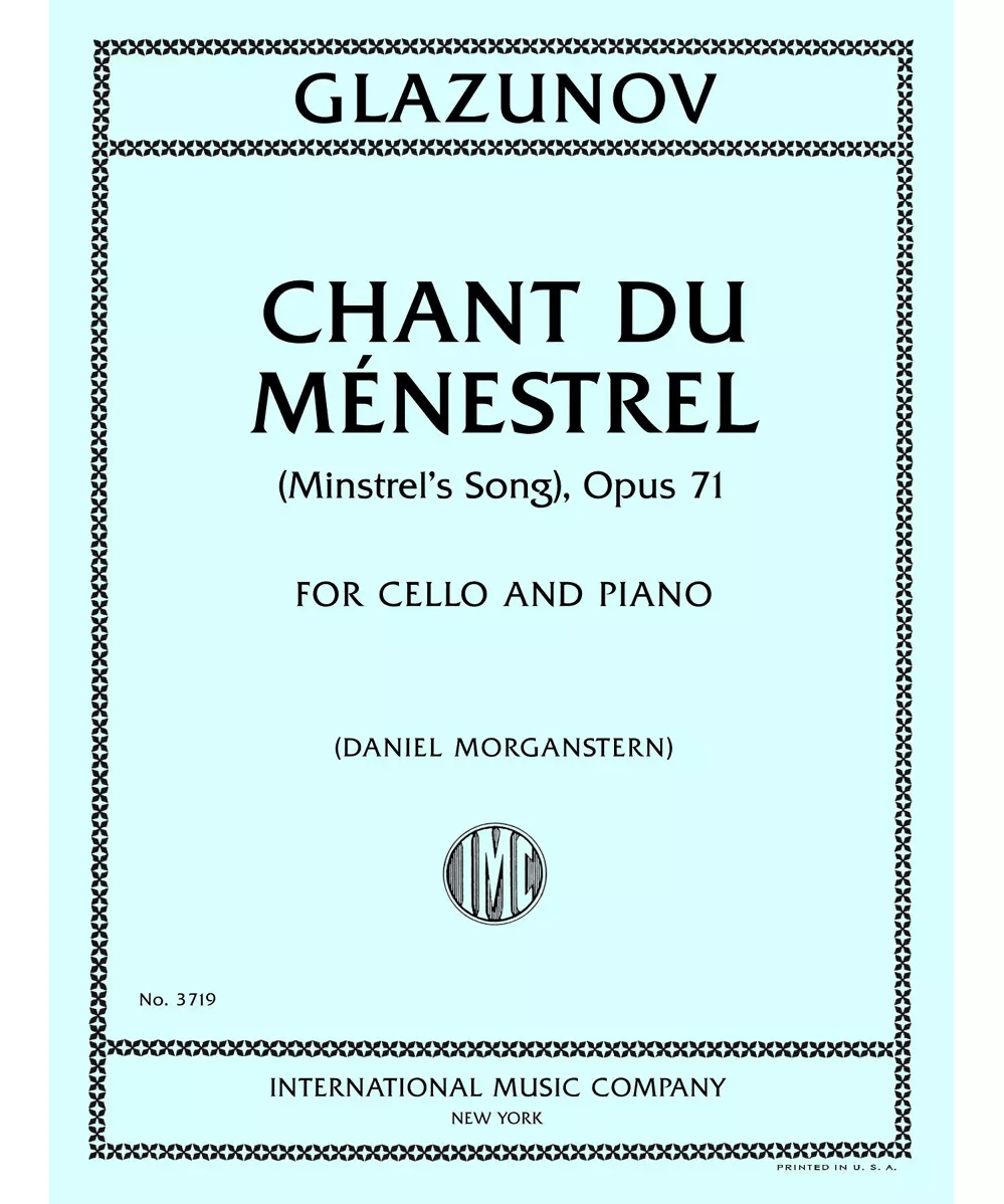 Chant du menestrel, (Minstrel's Song), Opus 71 - Remenyi House of Music