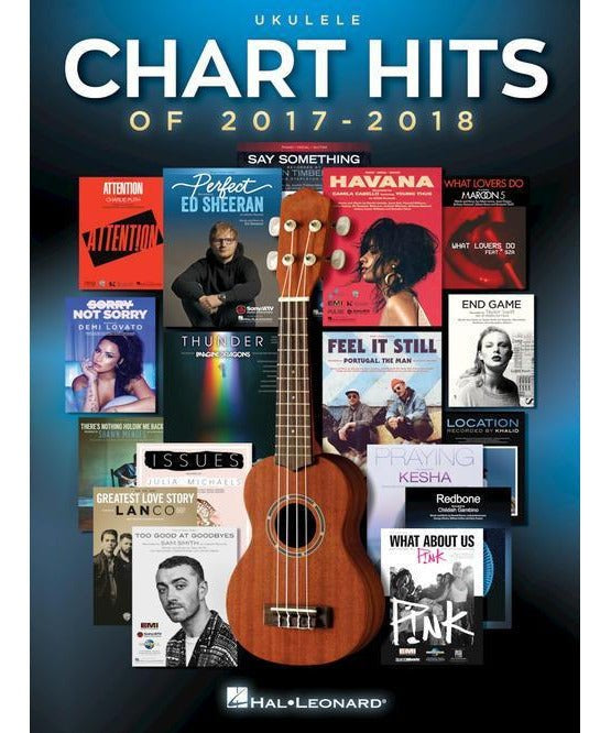 Chart Hits of 2017 - 2018 (Ukulele) - Remenyi House of Music