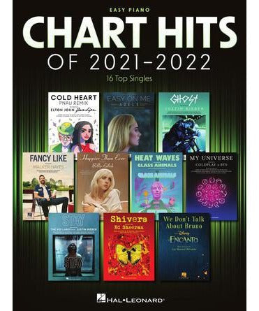 Chart Hits of 2021 - 2022 (Easy Piano) - Remenyi House of Music