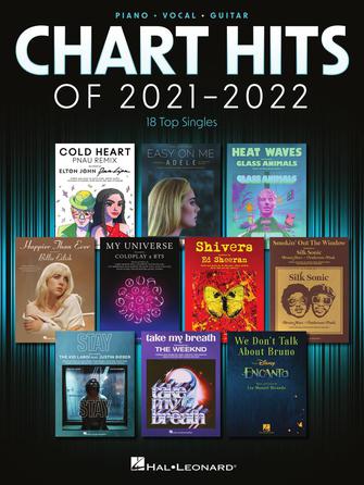 Chart Hits of 2021 - 2022 (Piano/Vocal/Guitar) - Remenyi House of Music