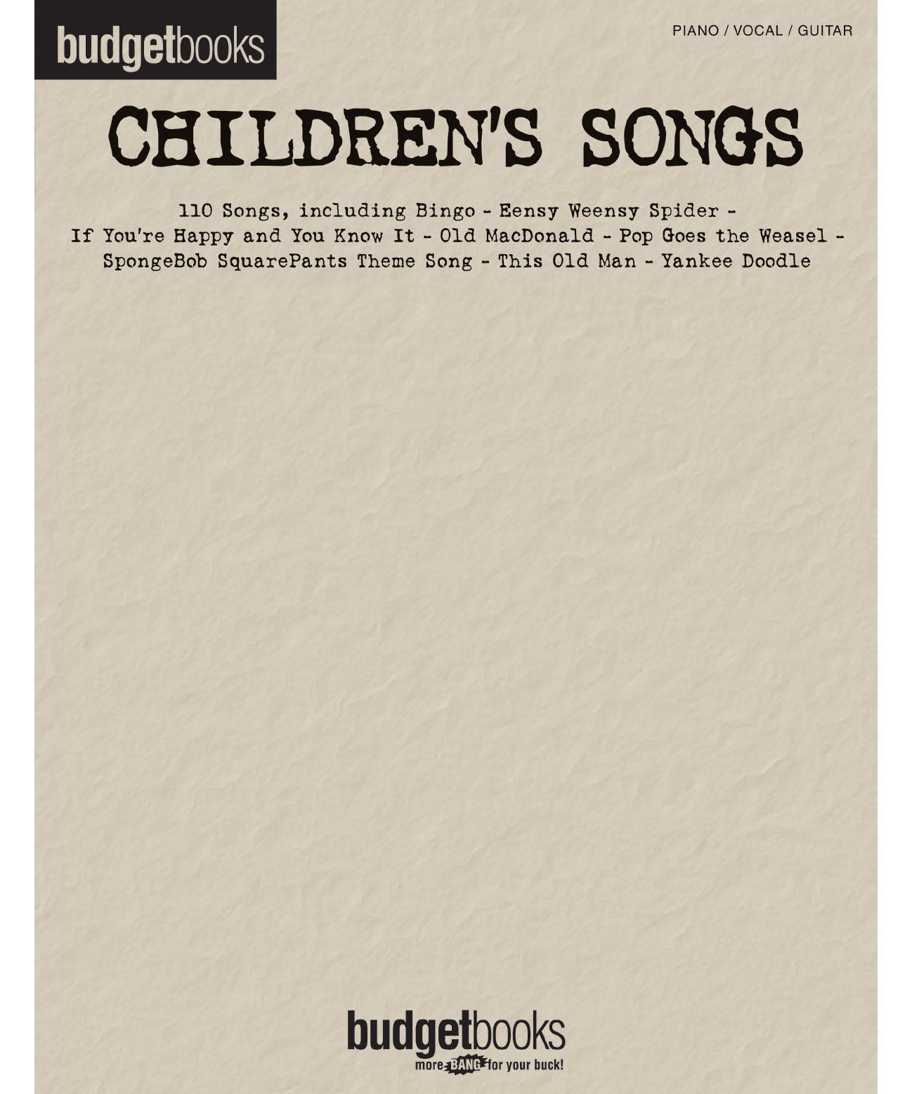 Children's Songs - Remenyi House of Music