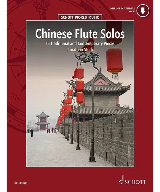 Chinese Flute Solos (Book with Audio) - Remenyi House of Music