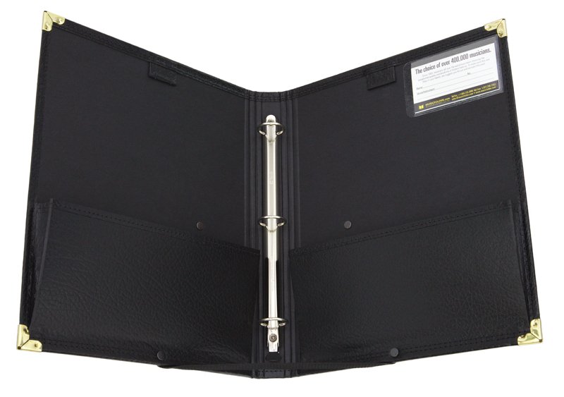 Choir RingBinder with Two Expanding Pockets (The Black Folder) - Remenyi House of Music