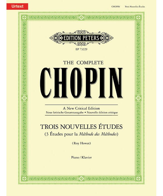 Chopin - 3 Nouvelles Etudes (Urtext) - Remenyi House of Music