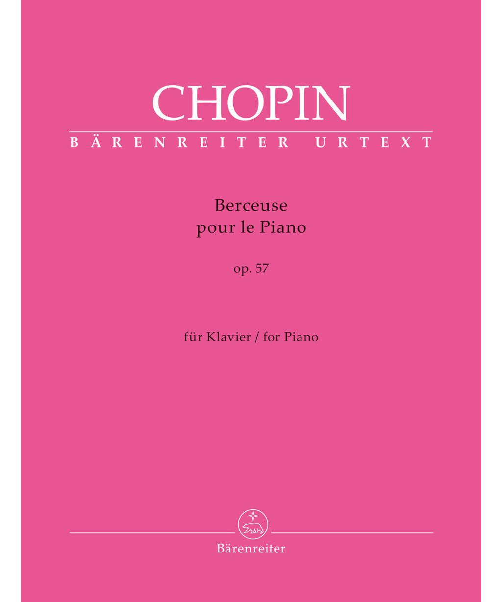 Chopin, F. - Berceuse for Piano op. 57 - Remenyi House of Music