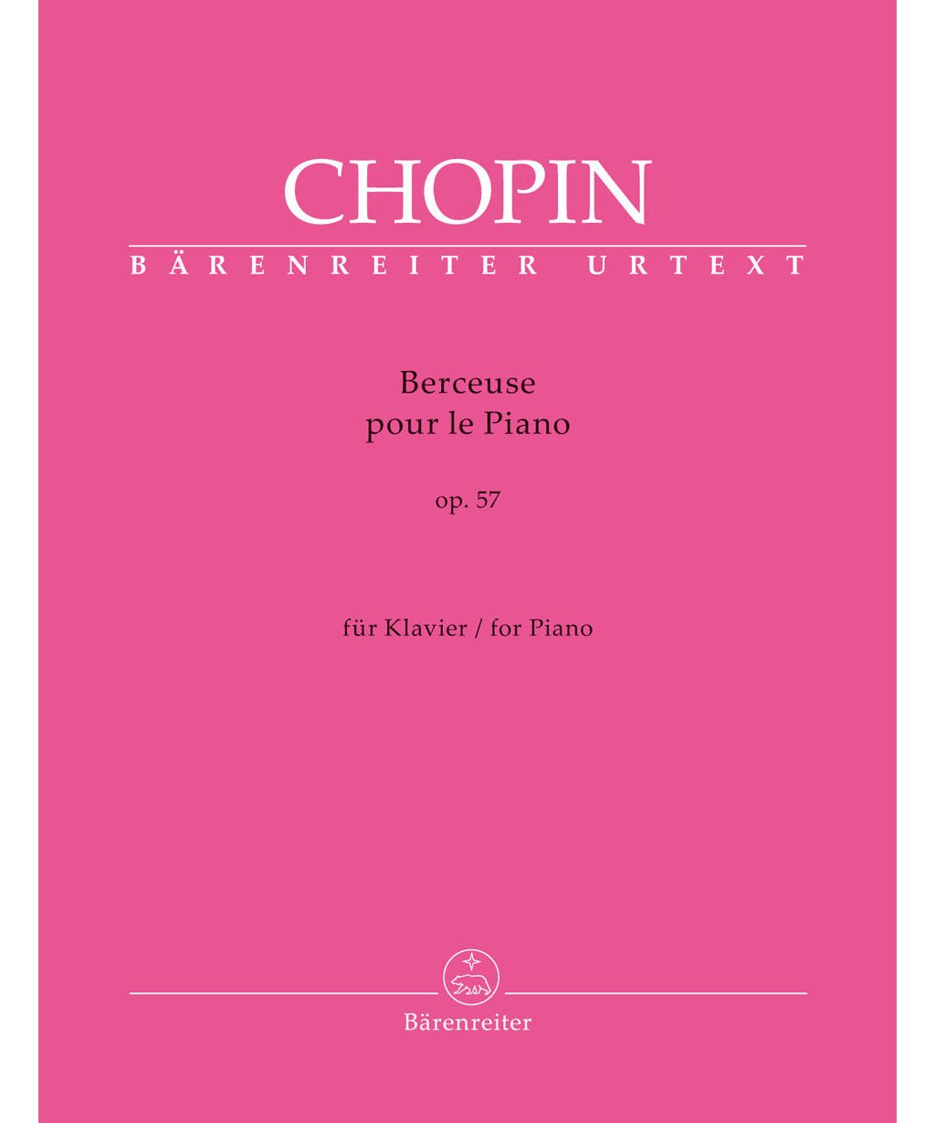 Chopin, F. - Berceuse for Piano op. 57 - Remenyi House of Music