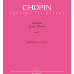 Chopin, F. - Berceuse for Piano op. 57 - Remenyi House of Music