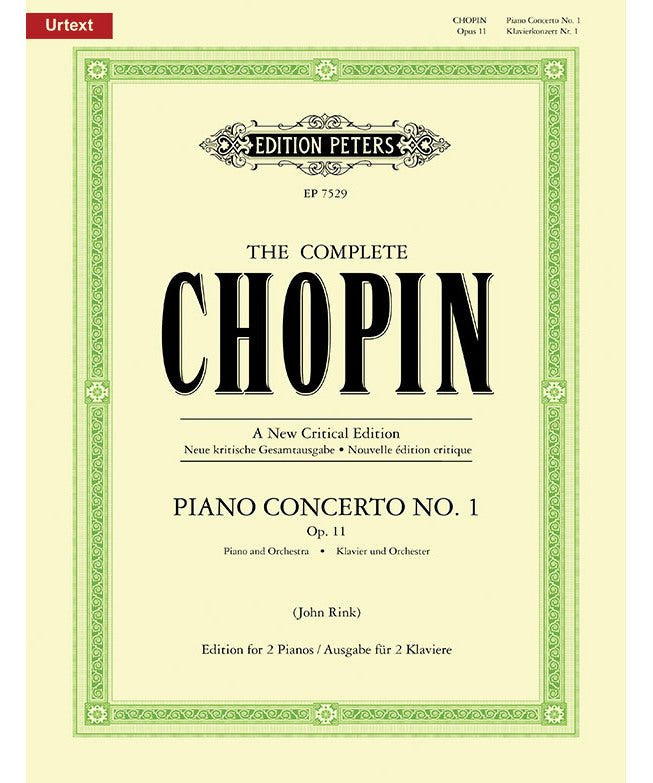 Chopin, F. - Piano Concerto No. 1 in E minor Op. 11 (Edition for 2 Pianos) - Remenyi House of Music