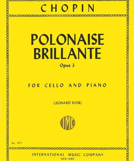 Chopin F. - Polonaise Brillante Op 3 - Remenyi House of Music