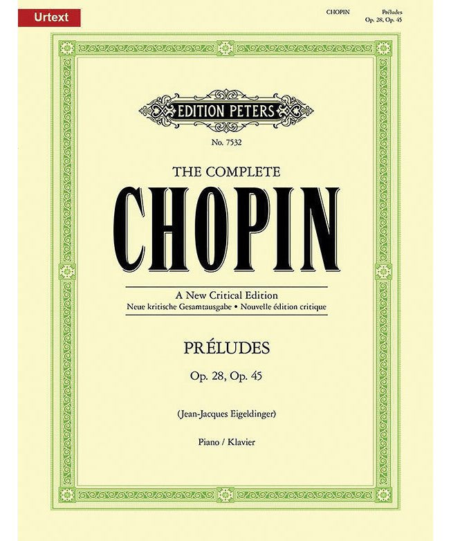 Chopin, F. - Préludes for Piano (Op. 28, Op. 45) - Remenyi House of Music