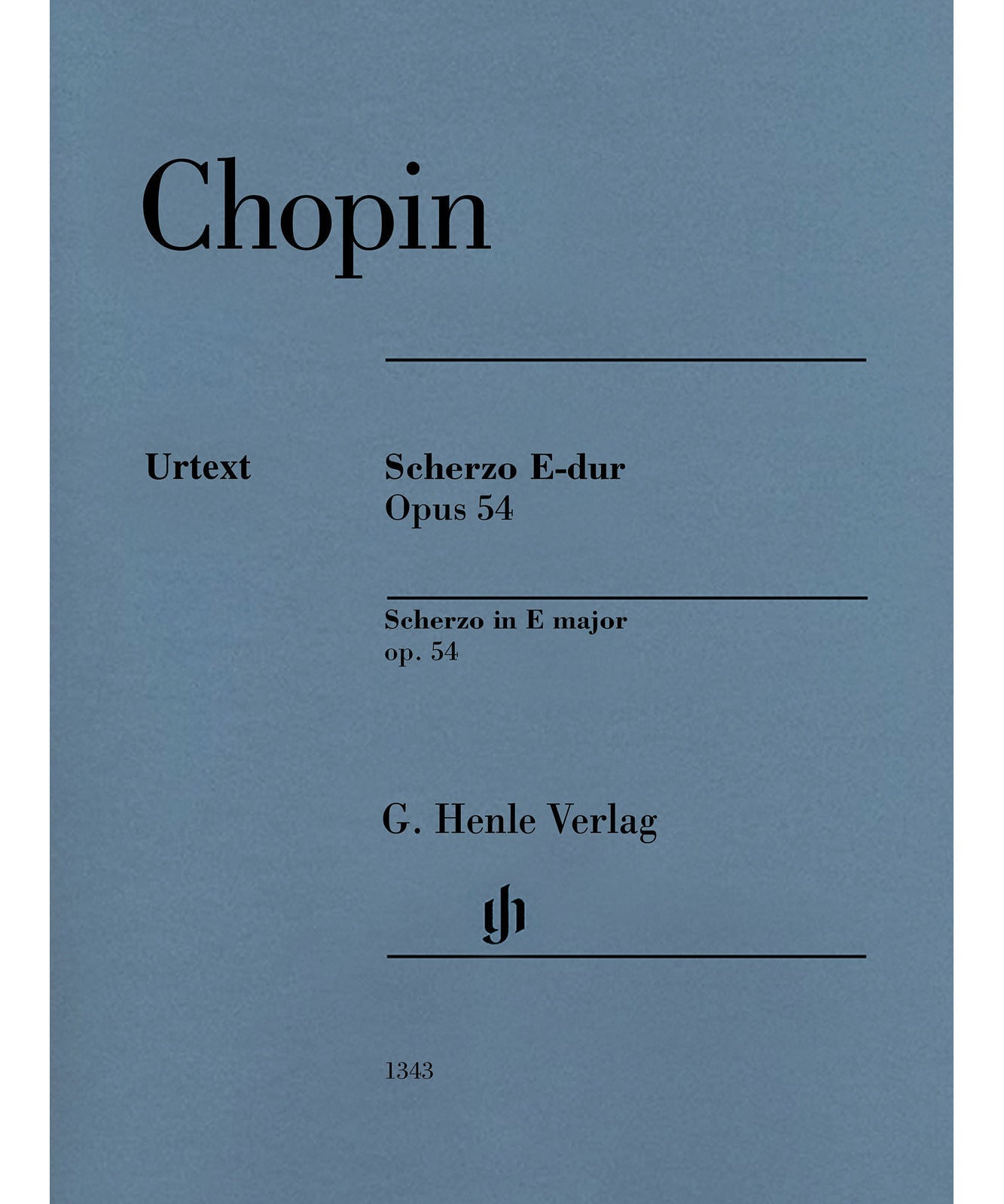 Chopin, F. - Scherzo in E Major, Op. 54 - Remenyi House of Music