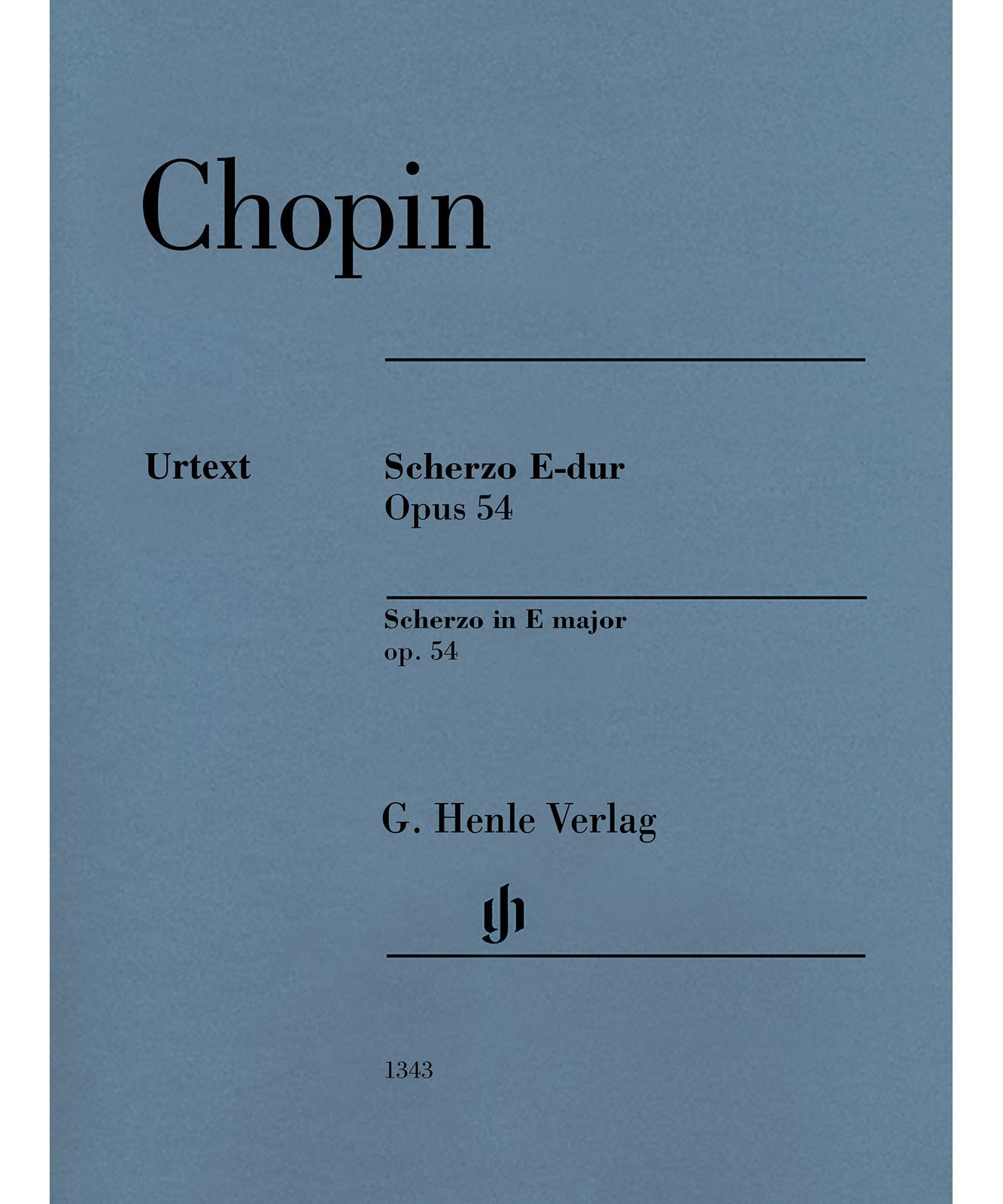 Chopin, F. - Scherzo in E Major, Op. 54 - Remenyi House of Music