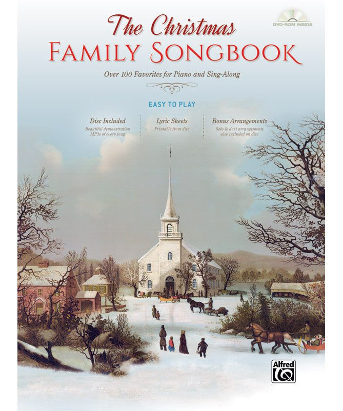 Christmas Family Songbook (Book & DVD) - Remenyi House of Music