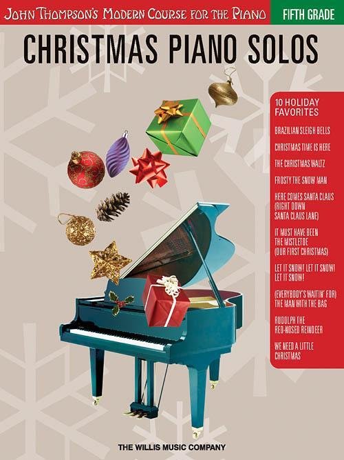 Christmas Piano Solos - Fifth Grade (Book/CD Pack) - Remenyi House of Music